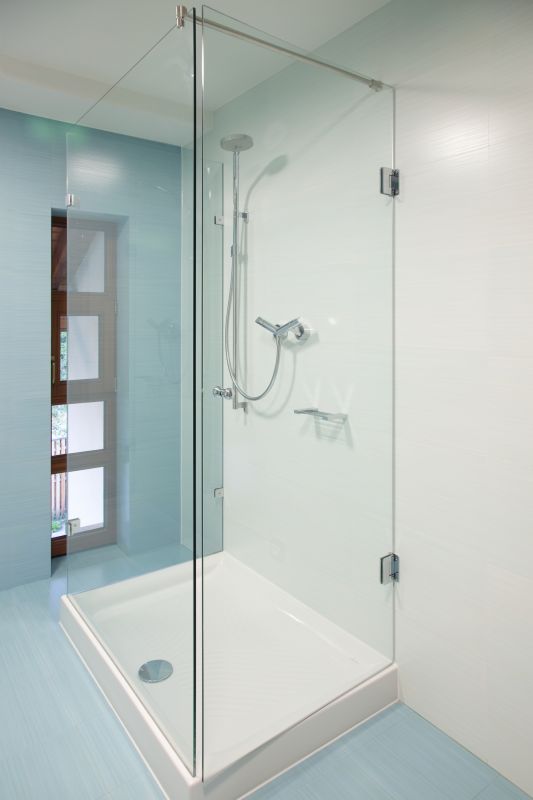 Modern Shower with Bench